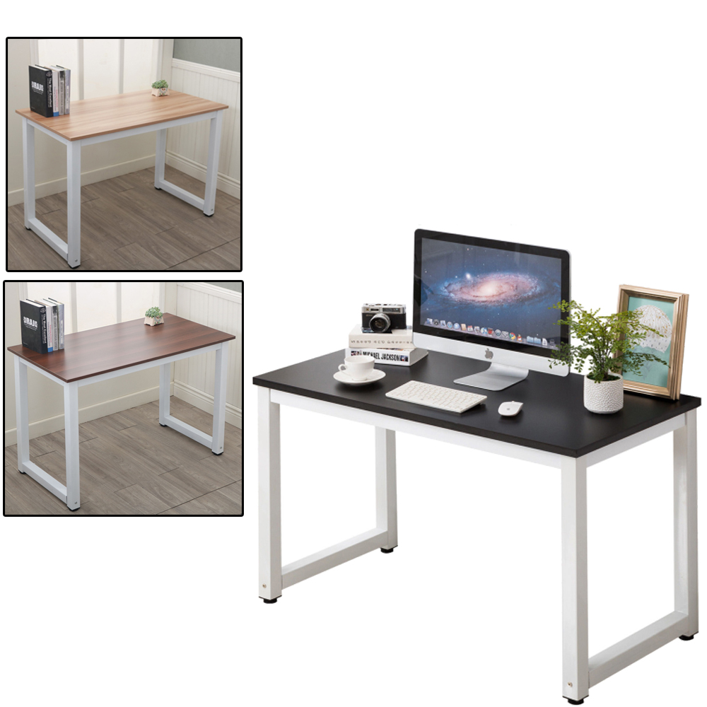 Details About Home Office Computer Desk Pc Laptop Table Metal Leg Workstation Study Furniture